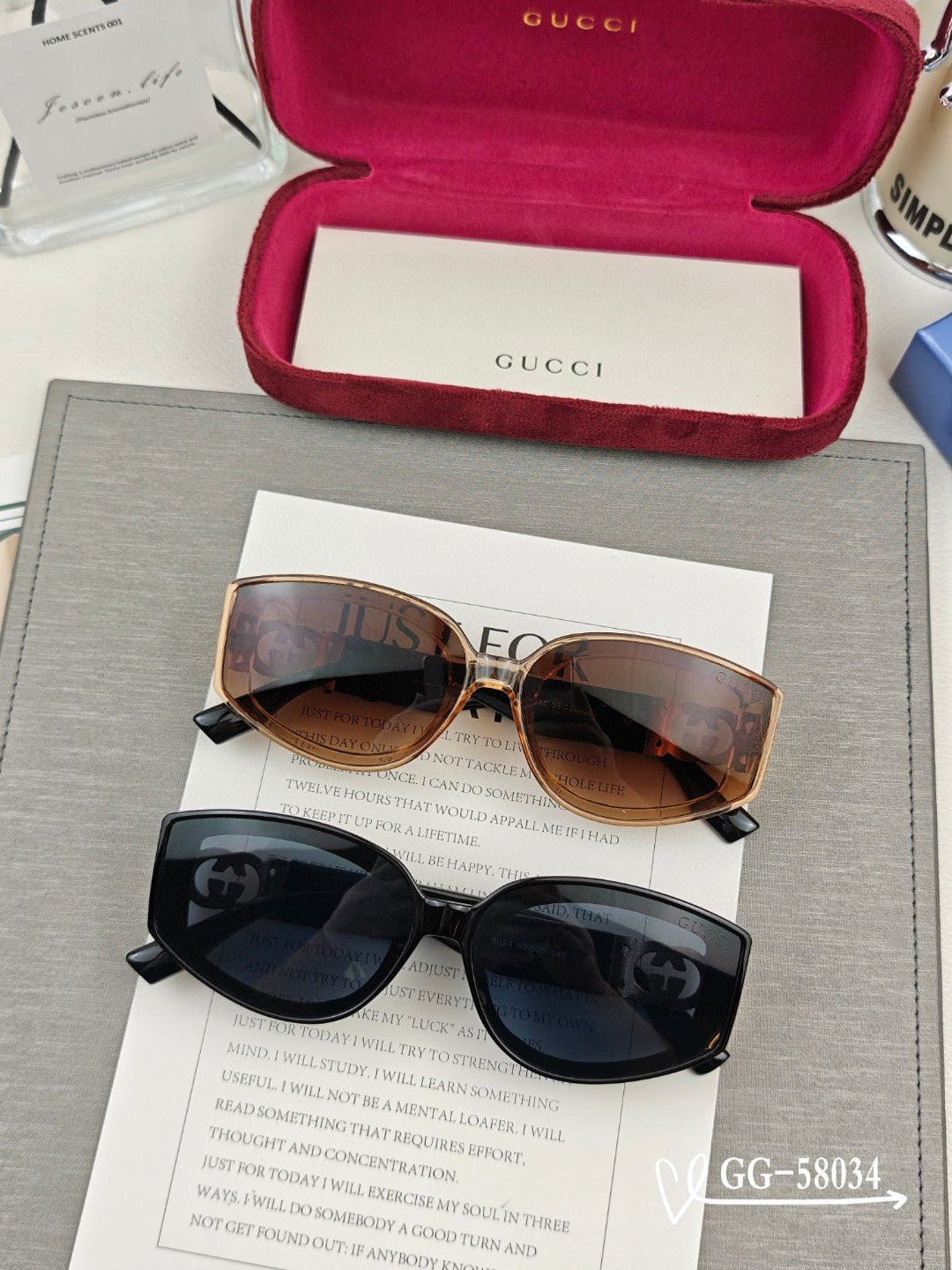 GUCCI Transparent Injection Sunglasses - Image 4