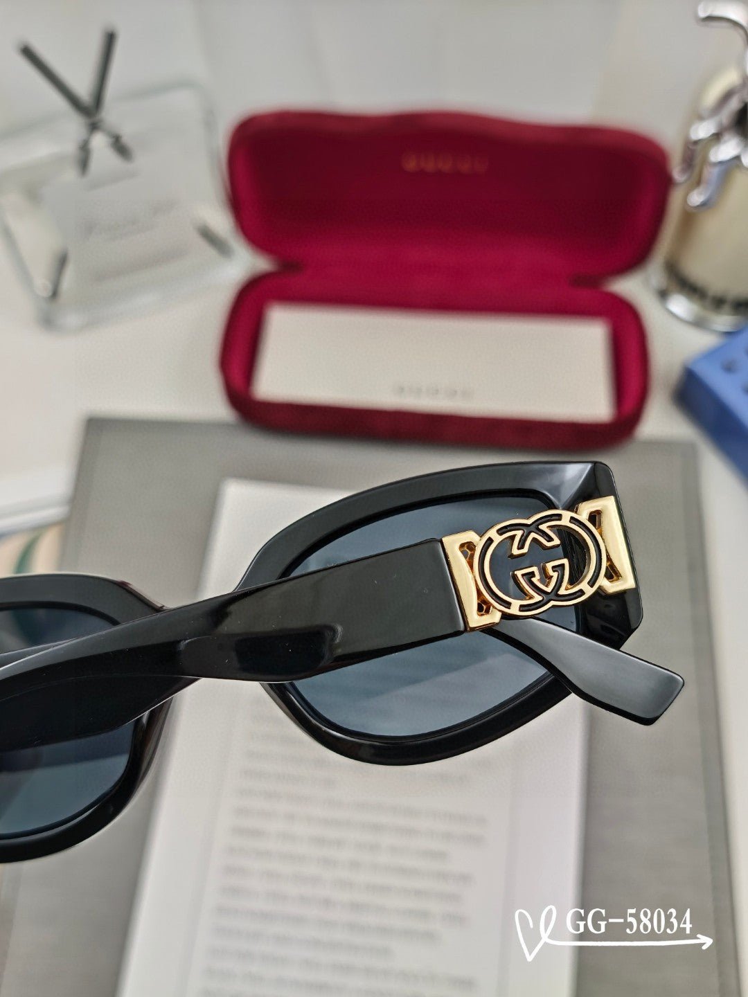 GUCCI Transparent Injection Sunglasses - Image 5