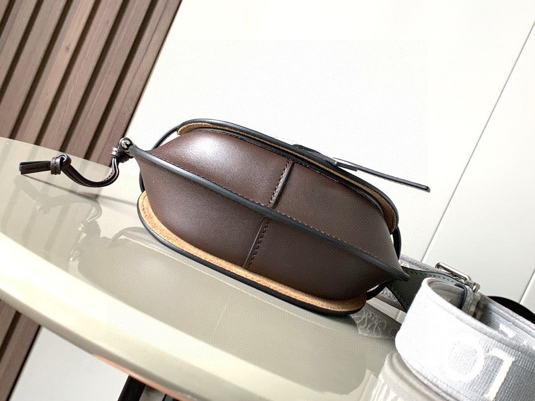 Loewe Mini Gate Dual Bag Light Grey Calfskin - Image 4