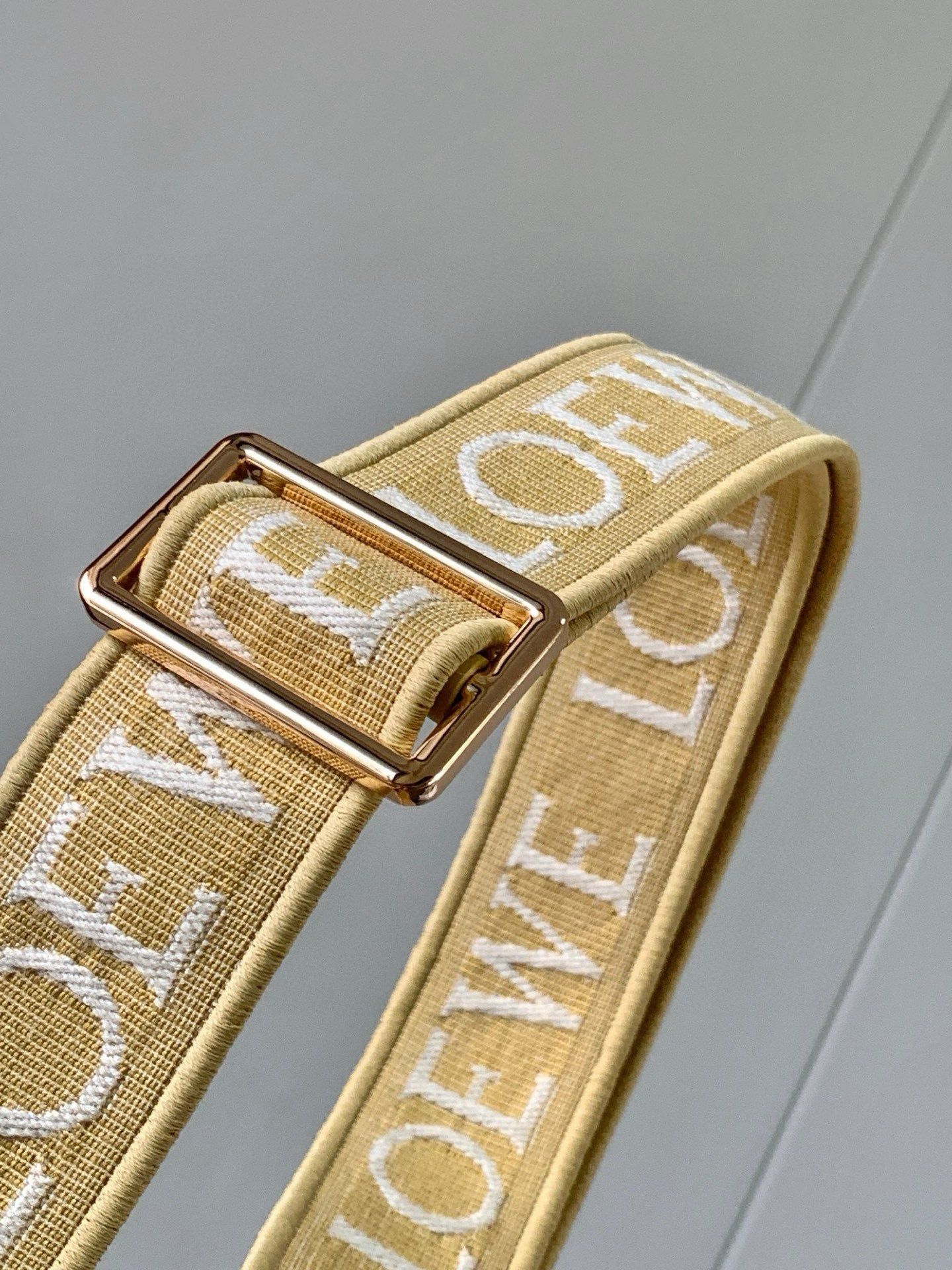 Loewe Mini Gate Dual Bag Yellow Calfskin - Image 8