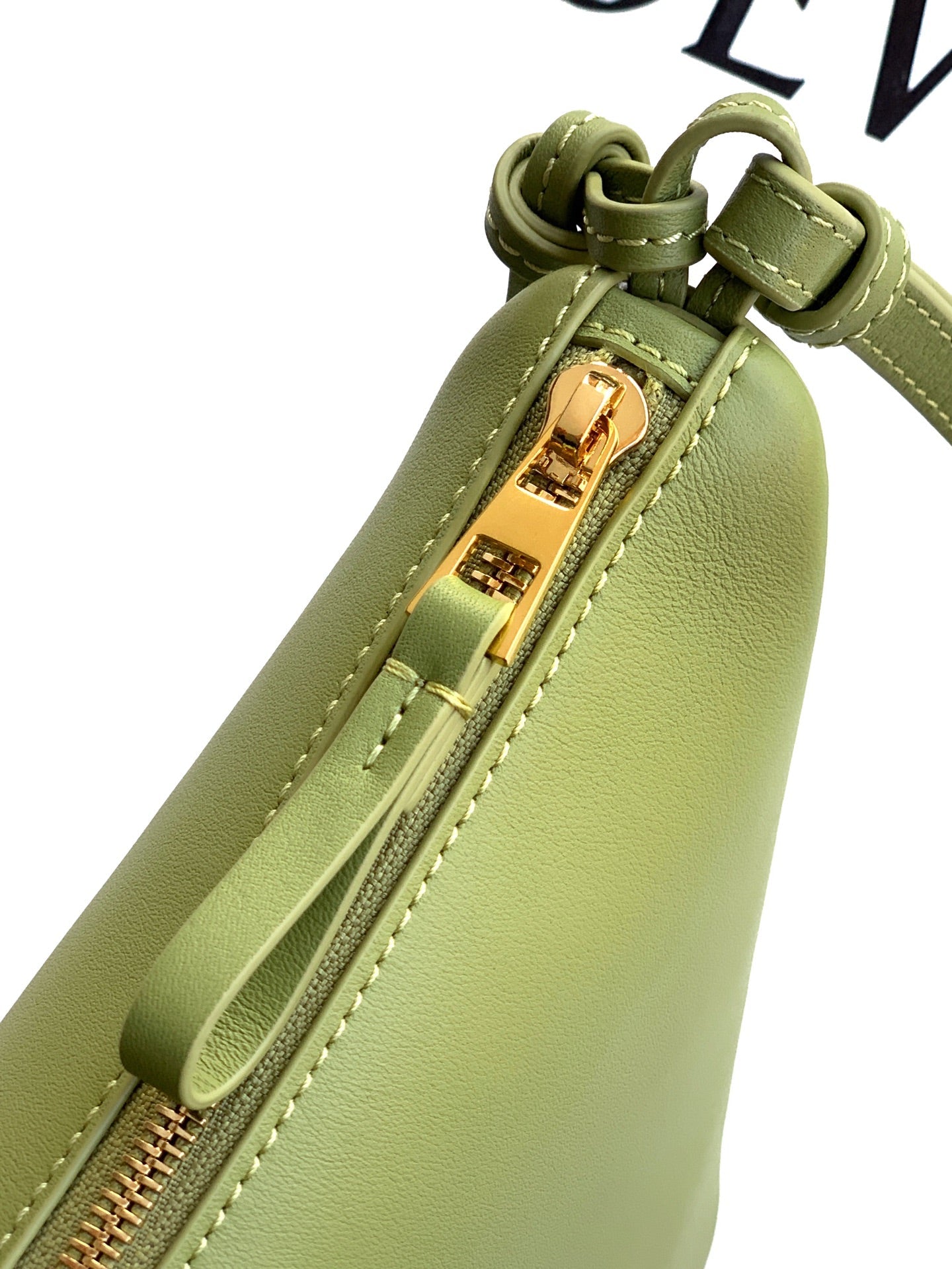 Loewe Mini Hammock Hobo Olive Calfskin 28cm - Image 8