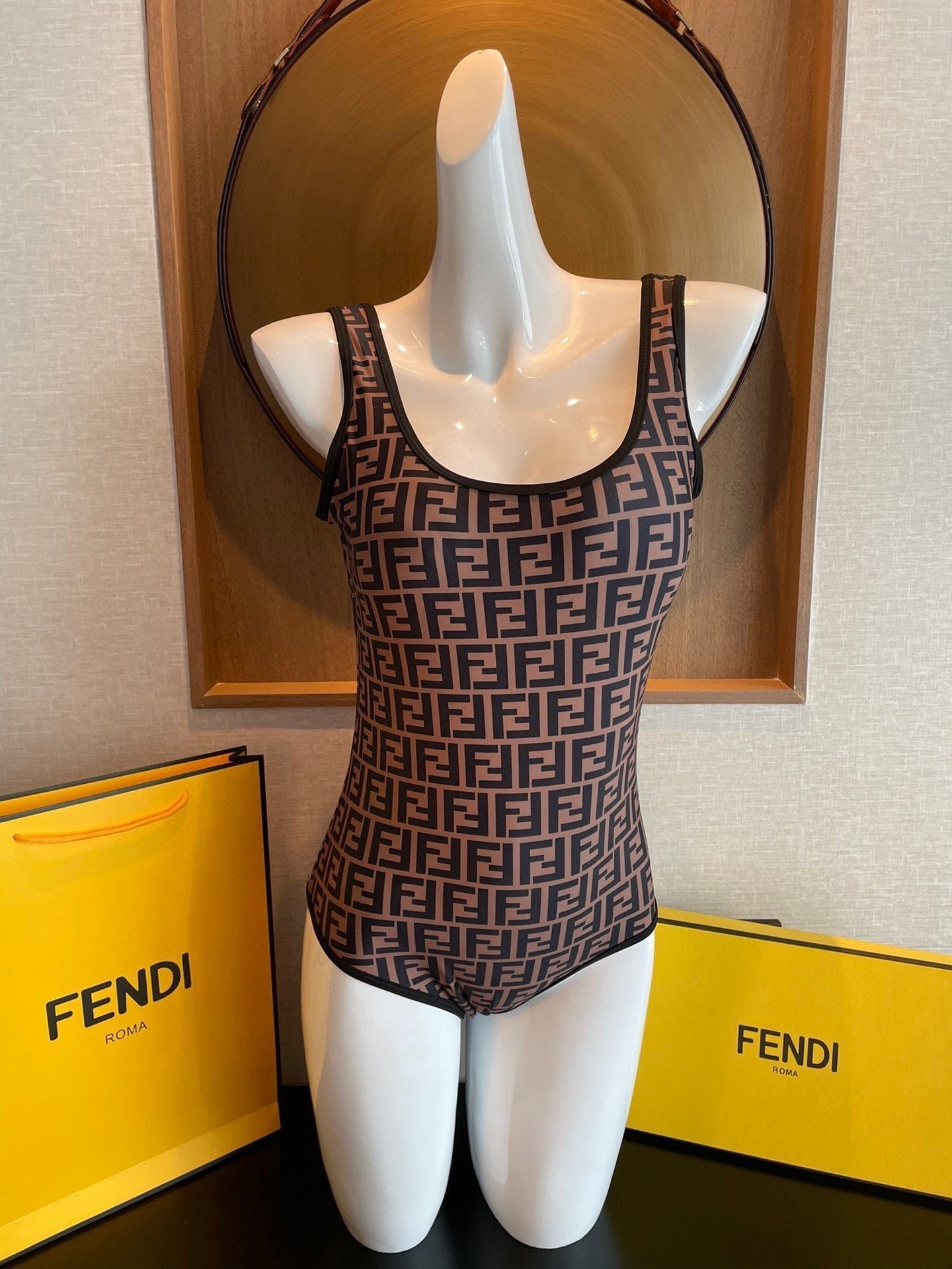 Alternative view of Fendi FF Monogram Swimsuit