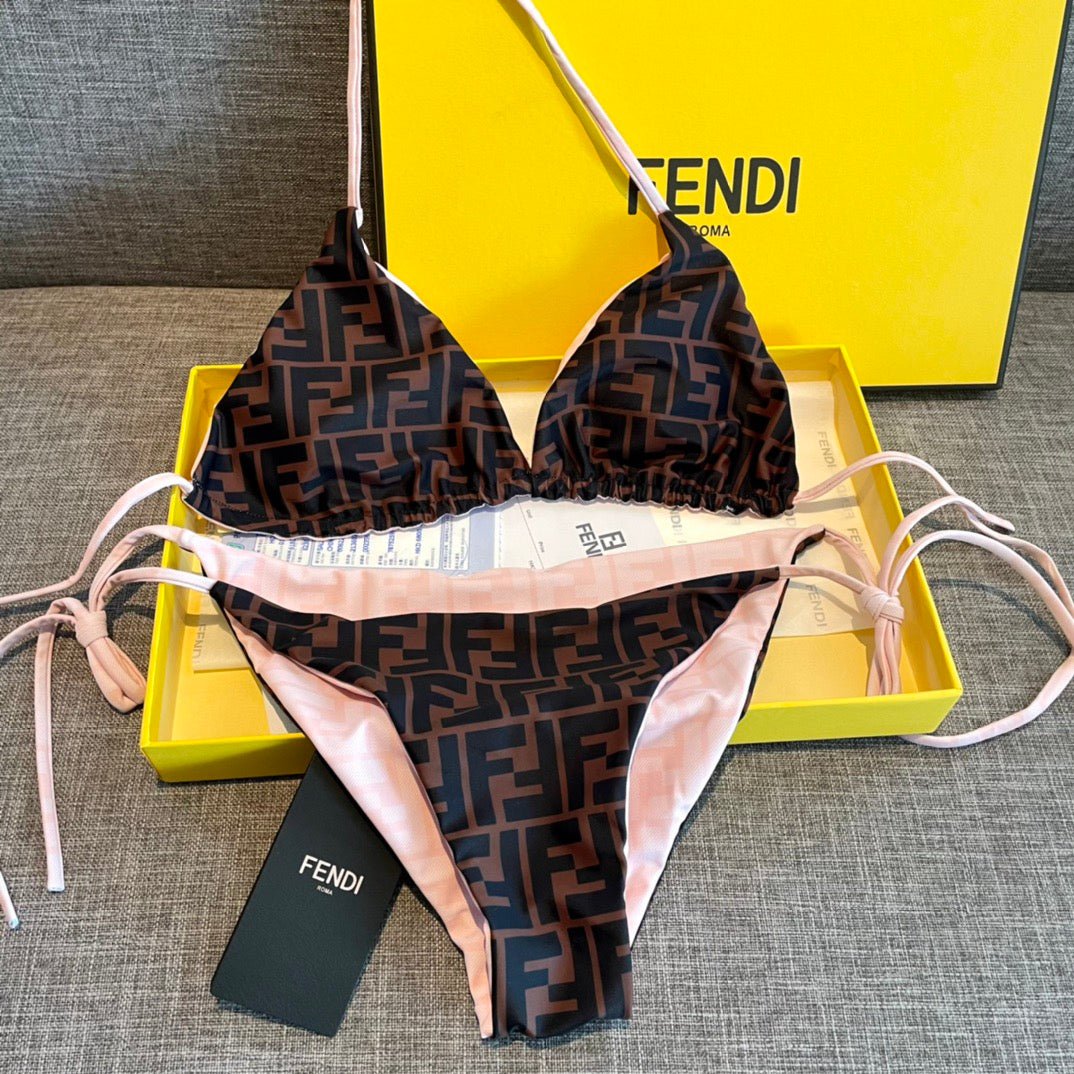 Alternative view of Fendi Light Pink Bikini Set