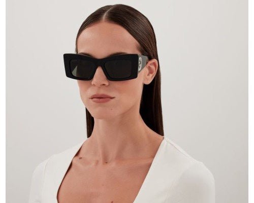 Gucci GG Print Lens Aviator Sunglasses - Image 10