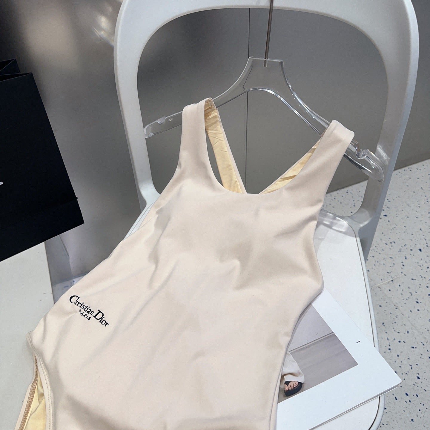 Alternative view of Dior Swimsuits Beige Nylon Polyester 180531