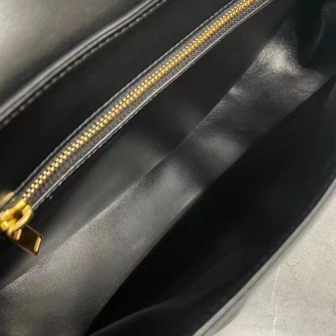 Celine Polly Bag 33 Black Calfskin - Image 6