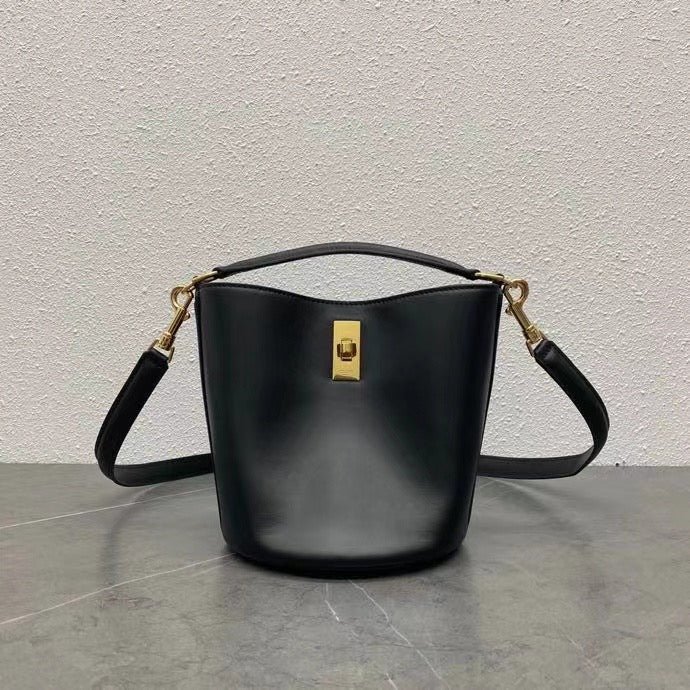 Celine Teen Bucket Black Calfskin Bag