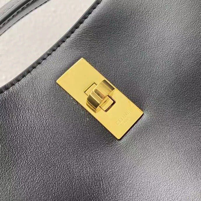 Celine Teen Bucket Black Calfskin Bag - Image 5