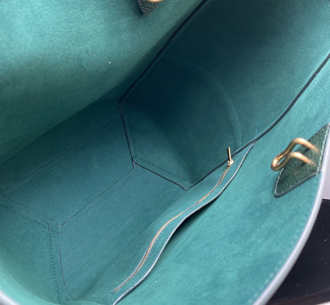 Celine Sangle Seau Bucket 33 Calfskin Bag - Image 9