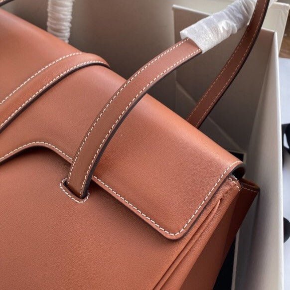 Celine Soft Bag 32 Calfskin Bag - Image 4