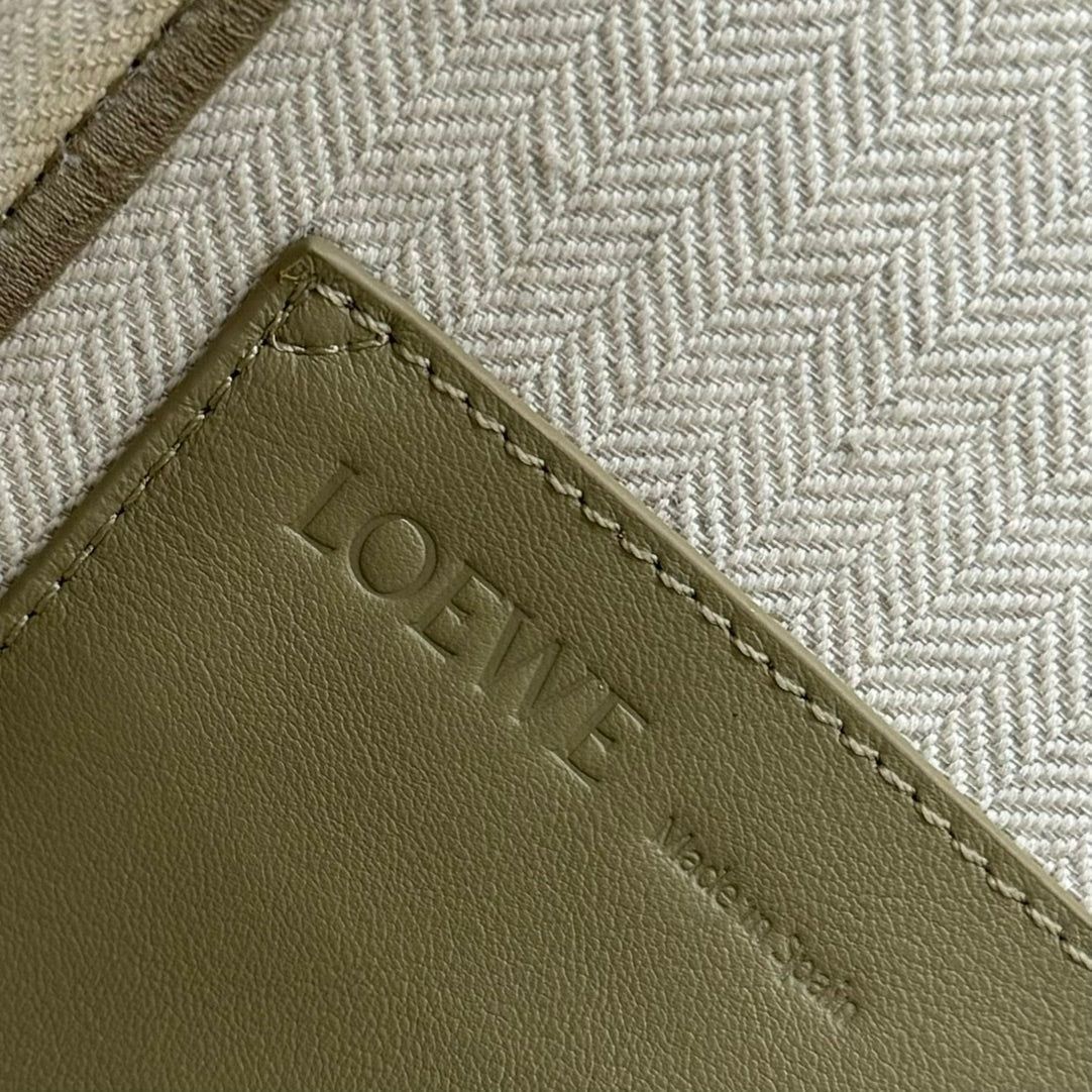 SMALL 24 LOEWE FONT TOTE IN ECRU JACQUARD CANVAS - Image 6