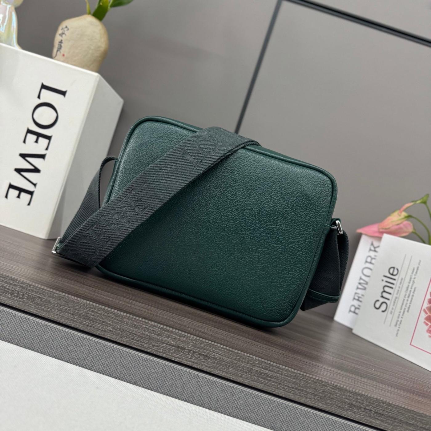 Alternative view of Loewe Messenger Bags 23 Dark Teal Green Cowhide