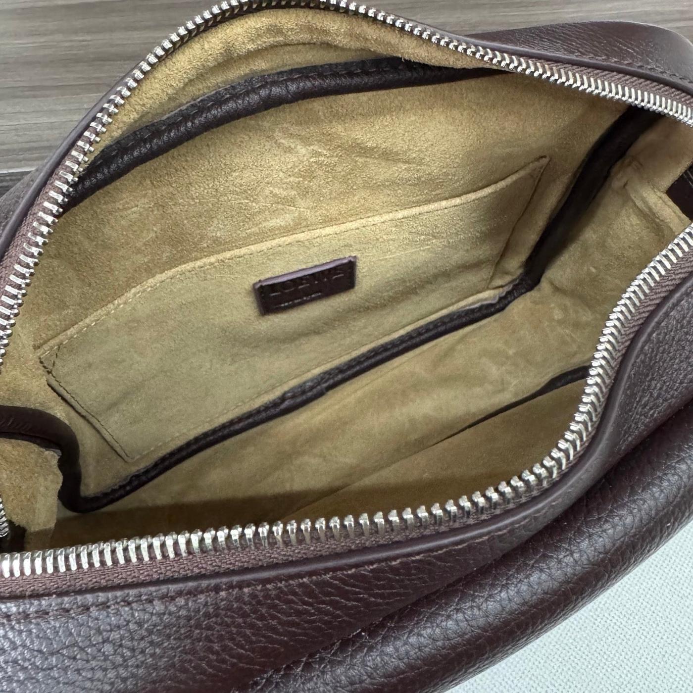 Loewe Messenger Bags 23 Dark Reddish Brown Cowhide - Image 7