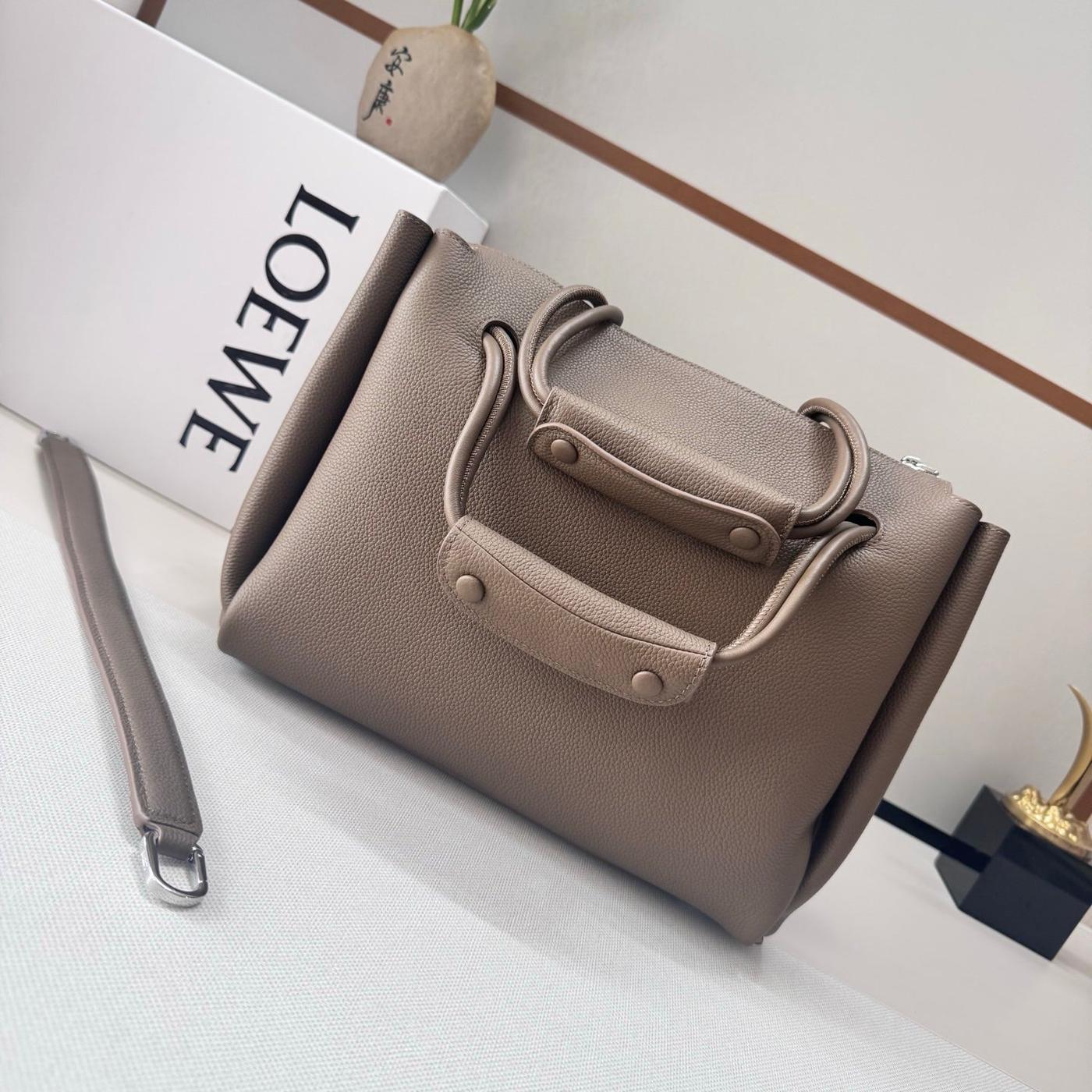 Alternative view of Loewe Madrid Bag Taupe Grain Cowhide 33cm