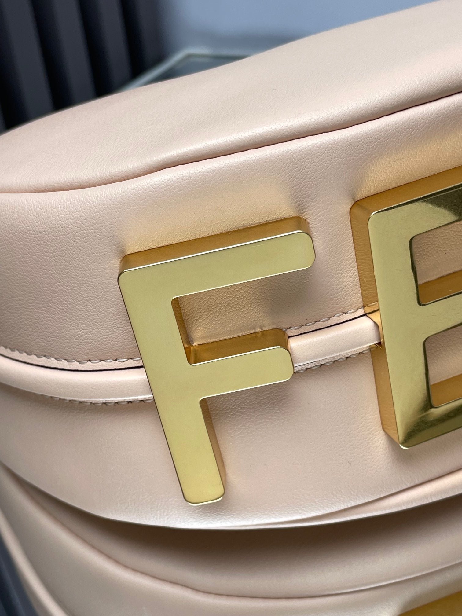 Fendi Fendigraphy Medium Bisque Lambskin - Image 9