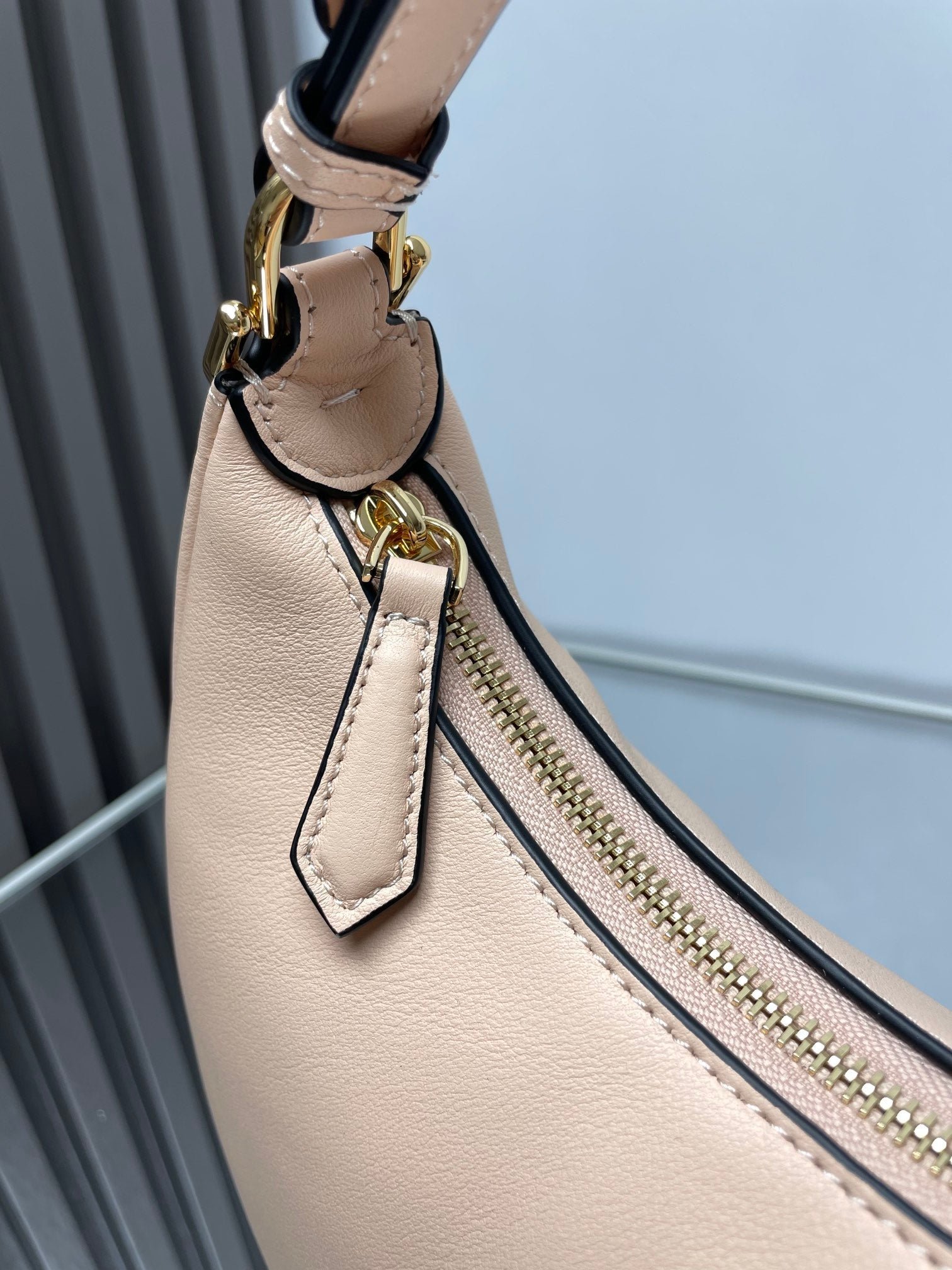 Fendi Fendigraphy Medium Bisque Lambskin - Image 3