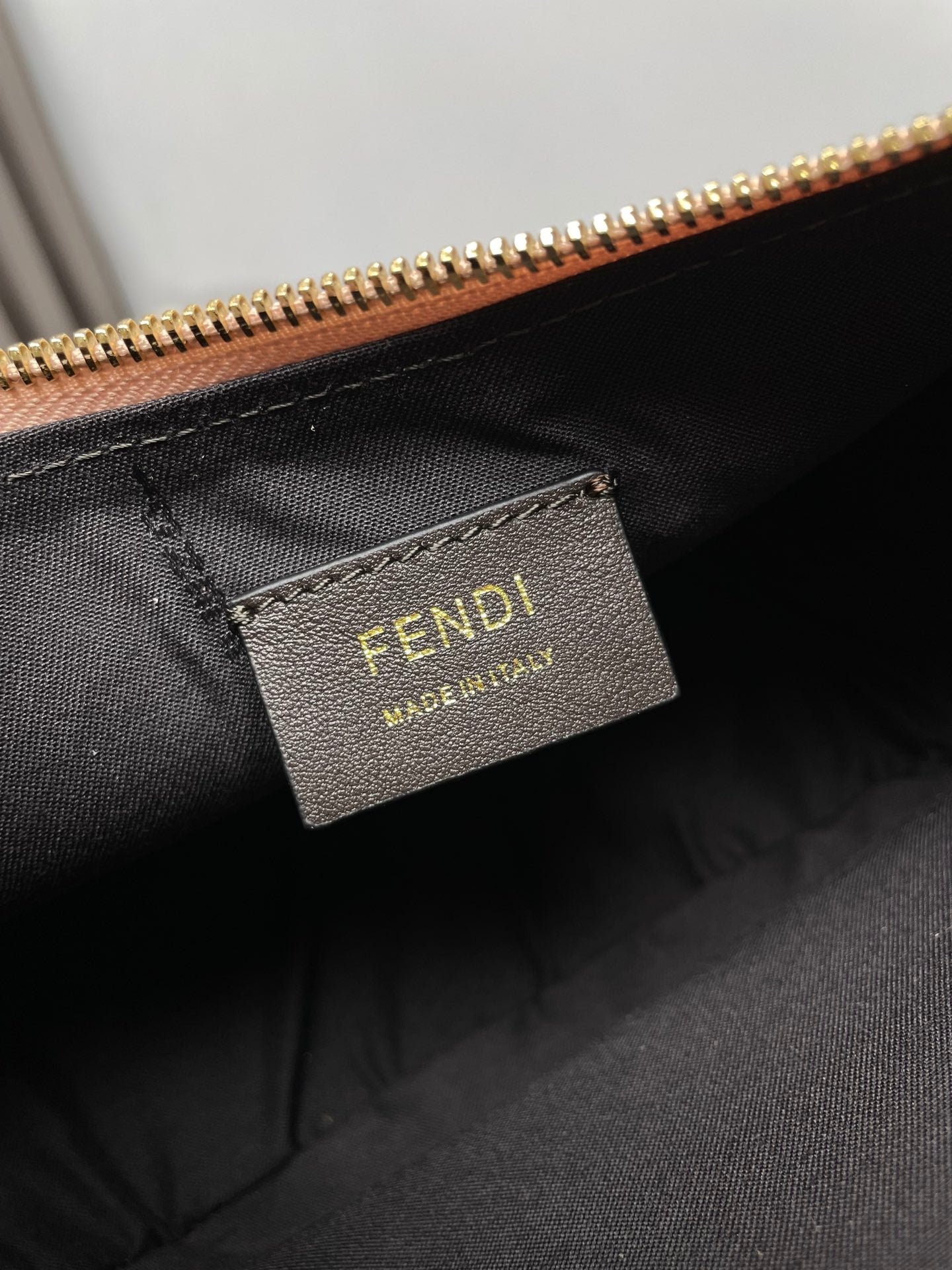 Fendi Fendigraphy Medium Bisque Lambskin - Image 5