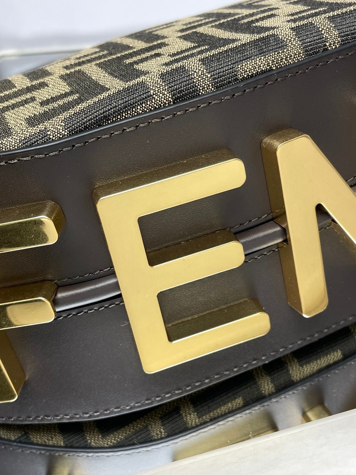 Fendi Fendigraphy Medium Gurkha Jacquard - Image 7