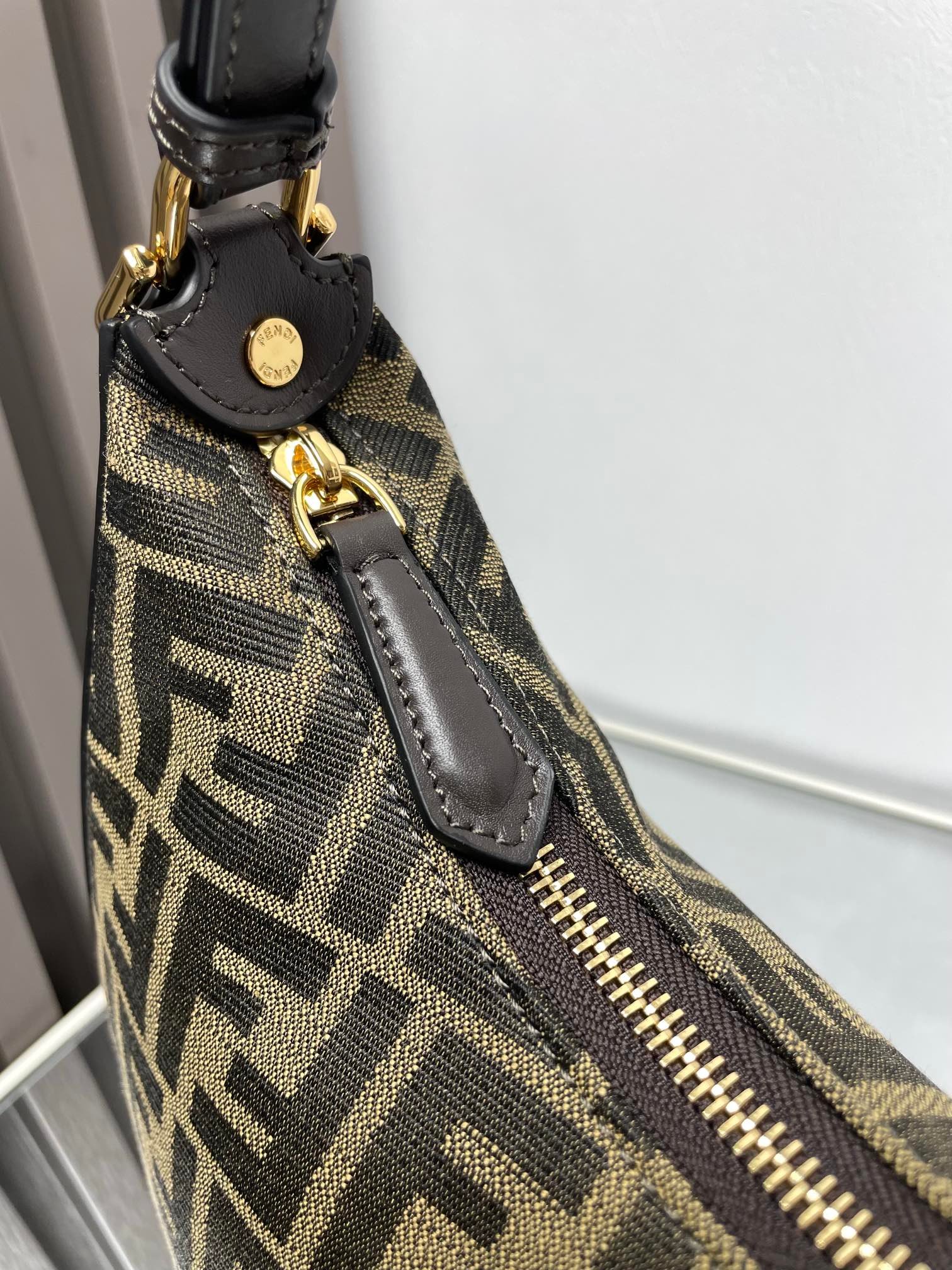 Fendi Fendigraphy Medium Gurkha Jacquard - Image 4