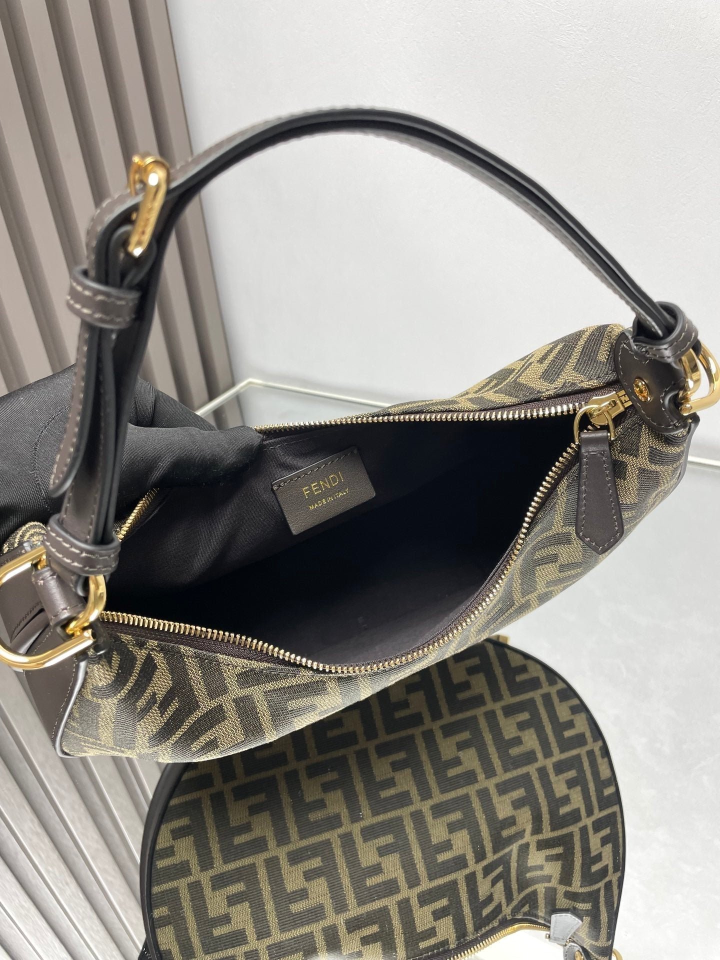Fendi Fendigraphy Medium Gurkha Jacquard - Image 3