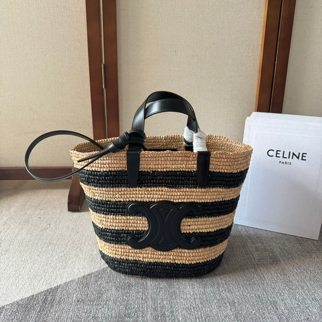 Celine Striped Couffin 22 Bag