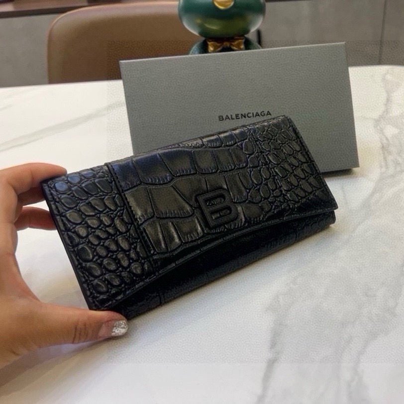 Alternative view of Balenciaga Wallet 15cm Black Calfskin