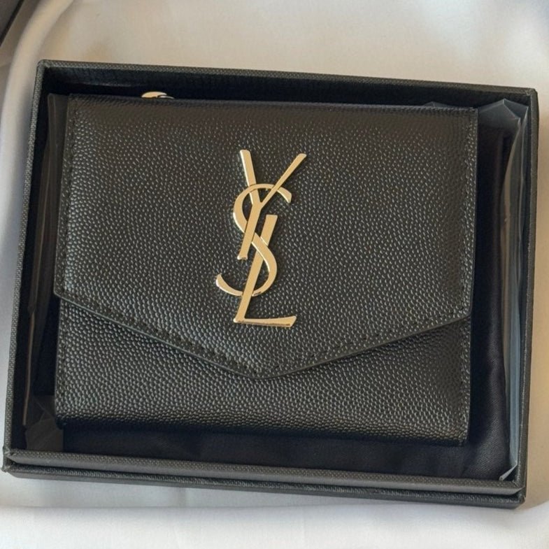 YSL Leather Envelope Wallet