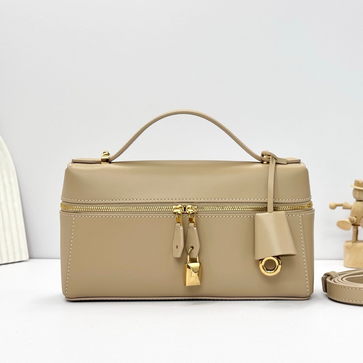 Loro Piana Extra Nude Calf Bag