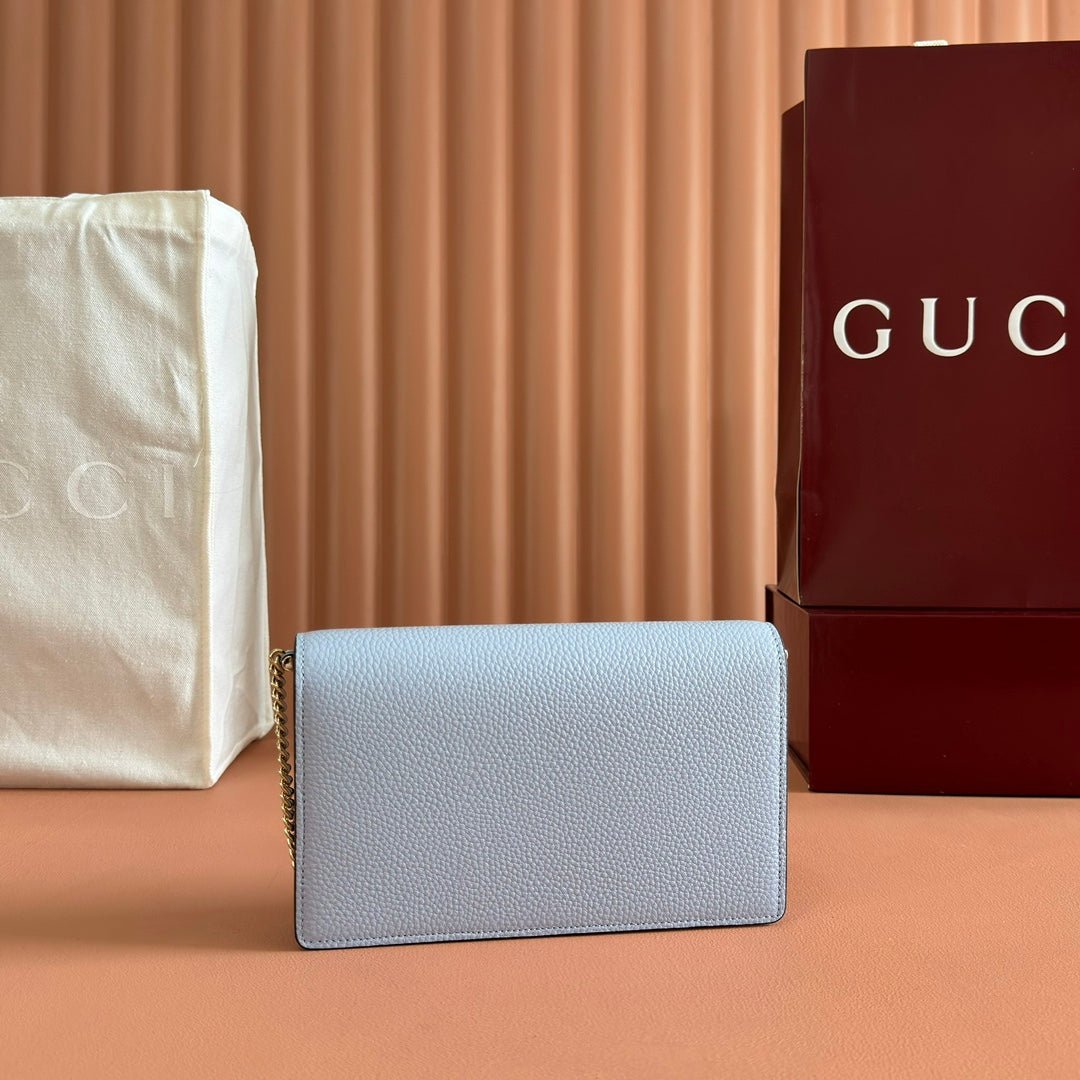 GUCCI Light Blue Dionysus Chain Bag - Image 8