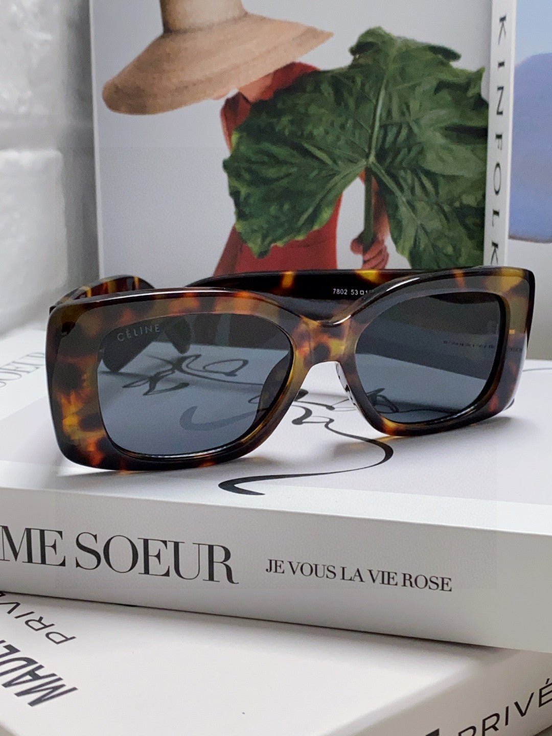 Alternative view of TRIOMPHE SUNGLASSES 548600 IN DARK HAVANA ACETATE