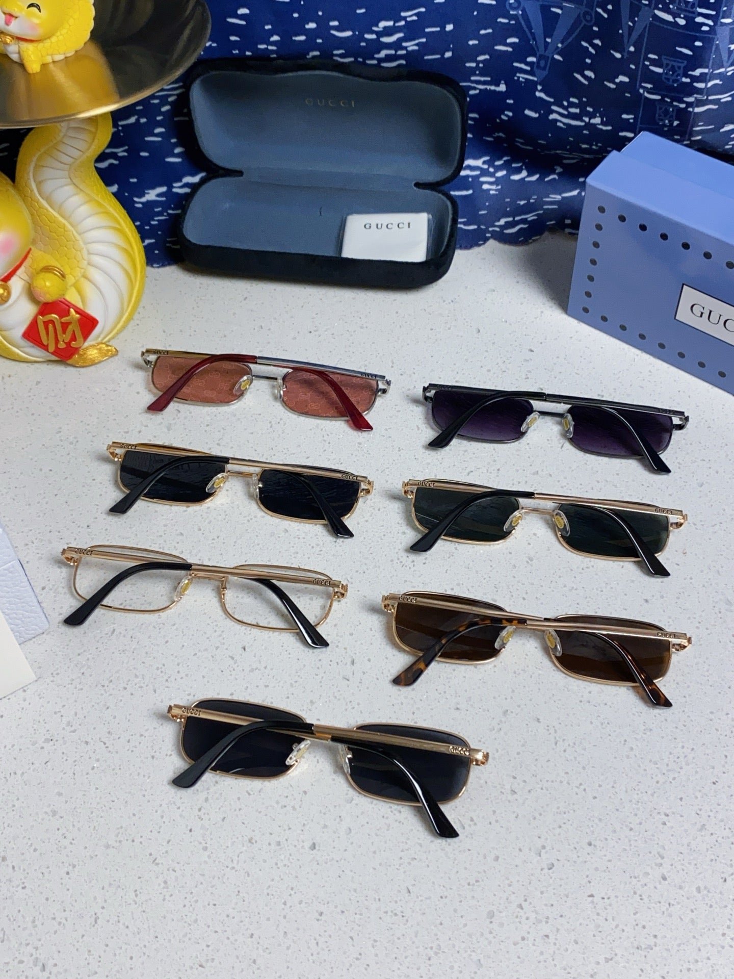 GUCCI Silver Pink Tint Eyewear - Image 22