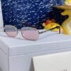 GUCCI Silver Pink Tint Eyewear