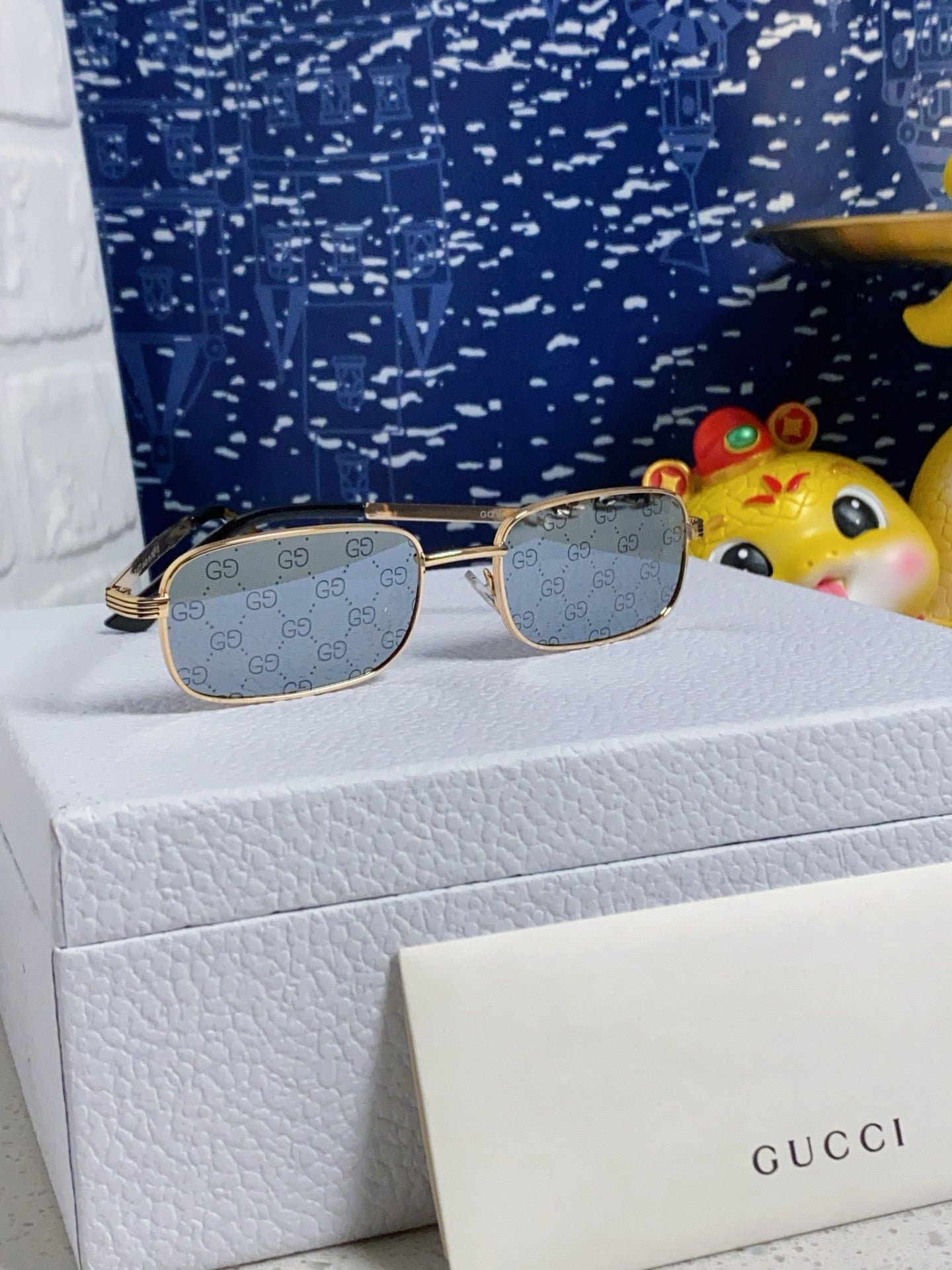 GUCCI Silver Pink Tint Eyewear - Image 20
