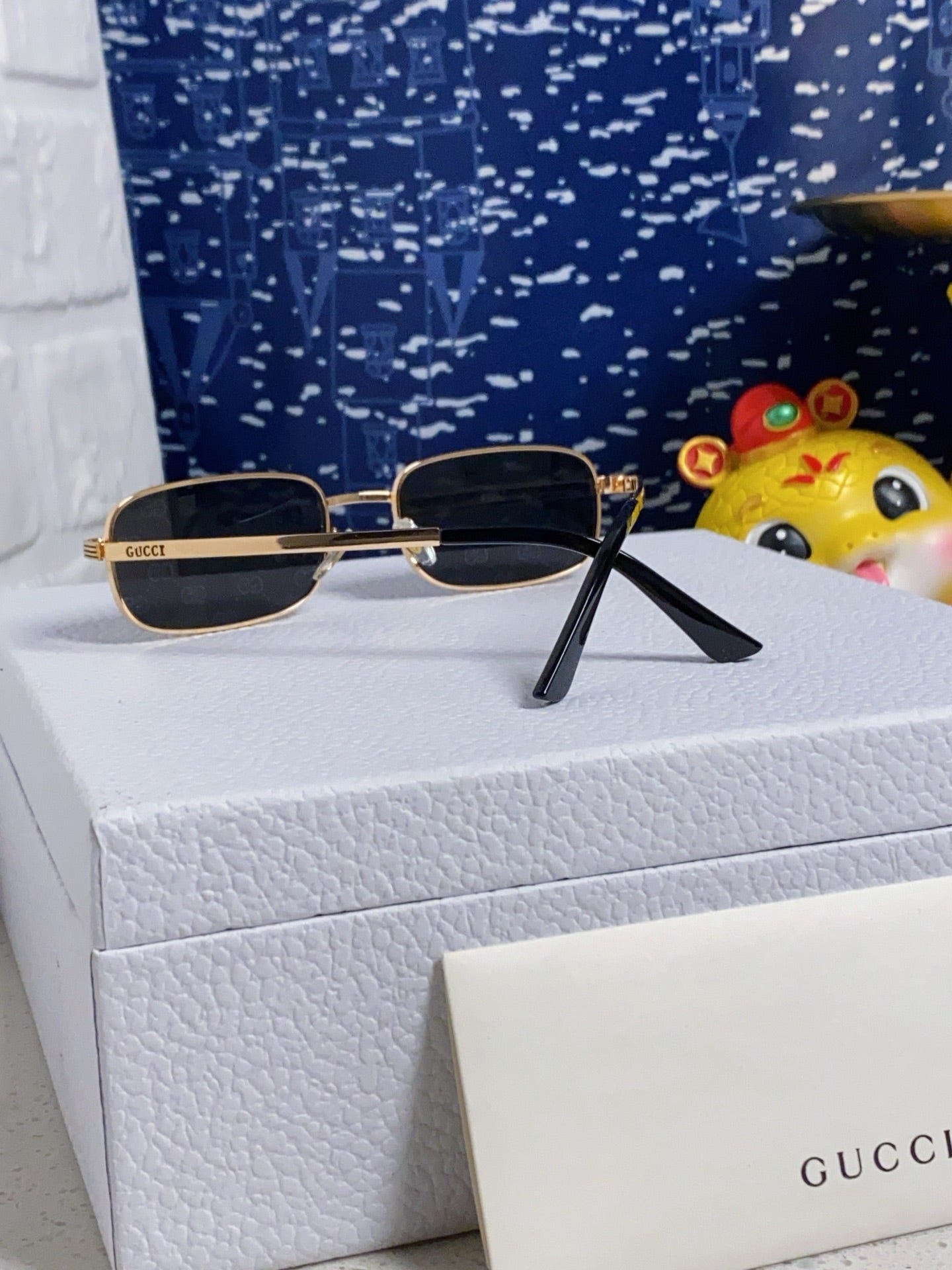 GUCCI Silver Pink Tint Eyewear - Image 11