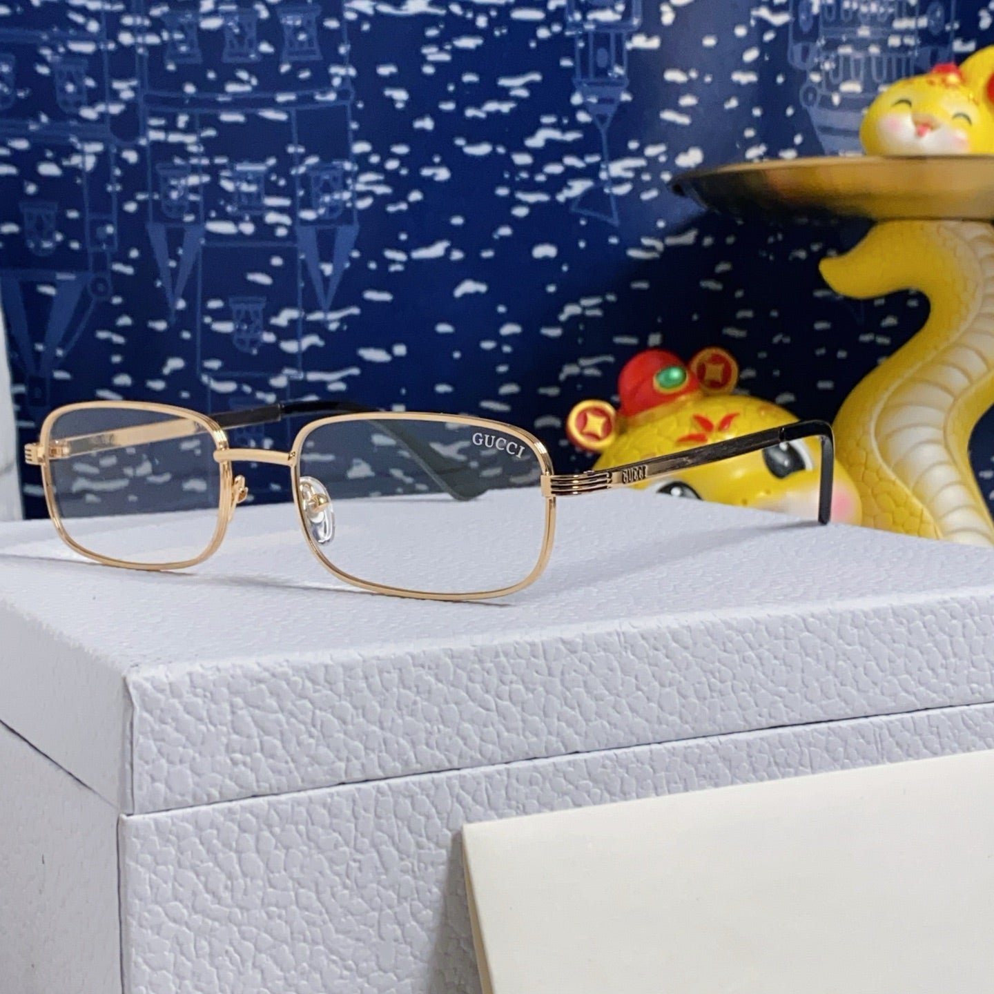 GUCCI Silver Pink Tint Eyewear - Image 5