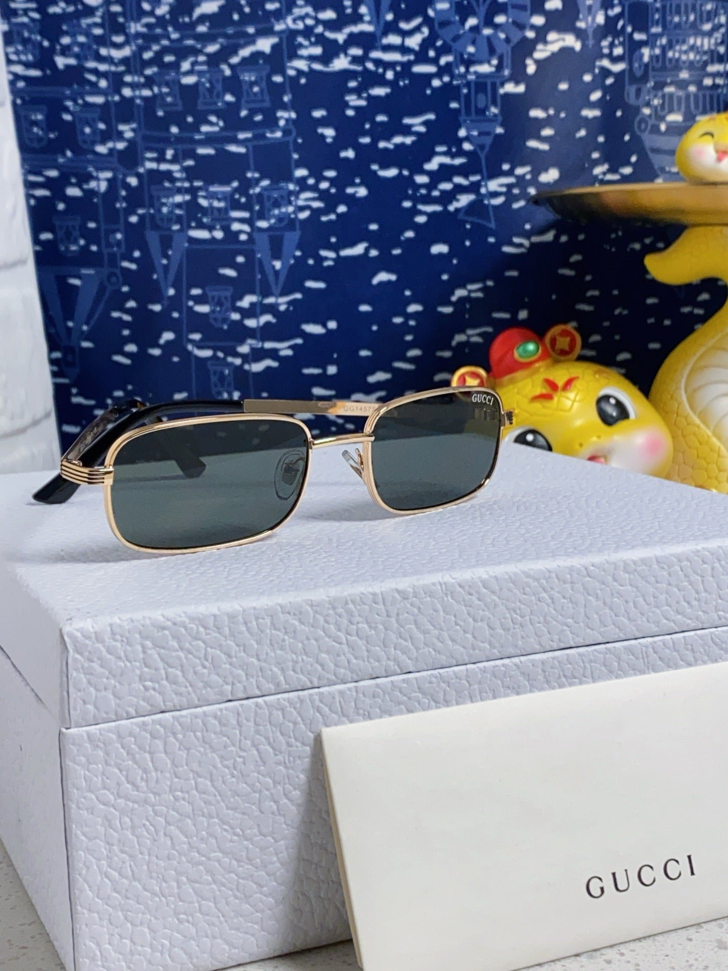 GUCCI Silver Pink Tint Eyewear - Image 17