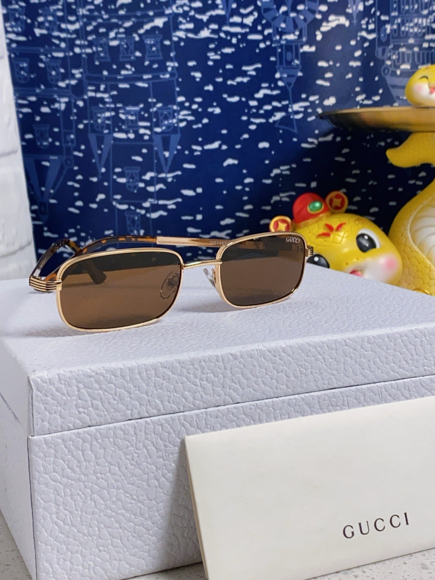 GUCCI Silver Pink Tint Eyewear - Image 21