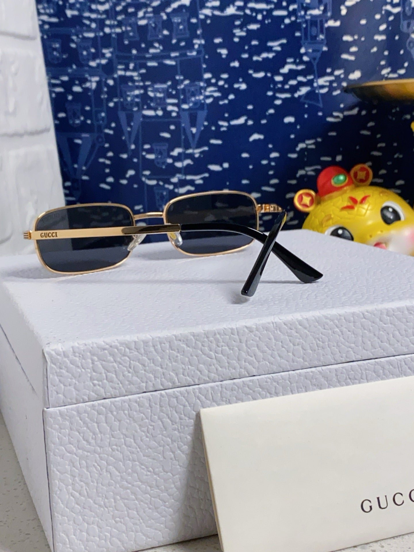 GUCCI Silver Pink Tint Eyewear - Image 10