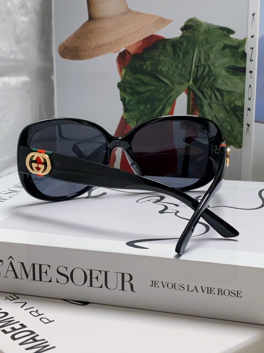 GUCCI Clear Oval Gradient Shades - Image 5