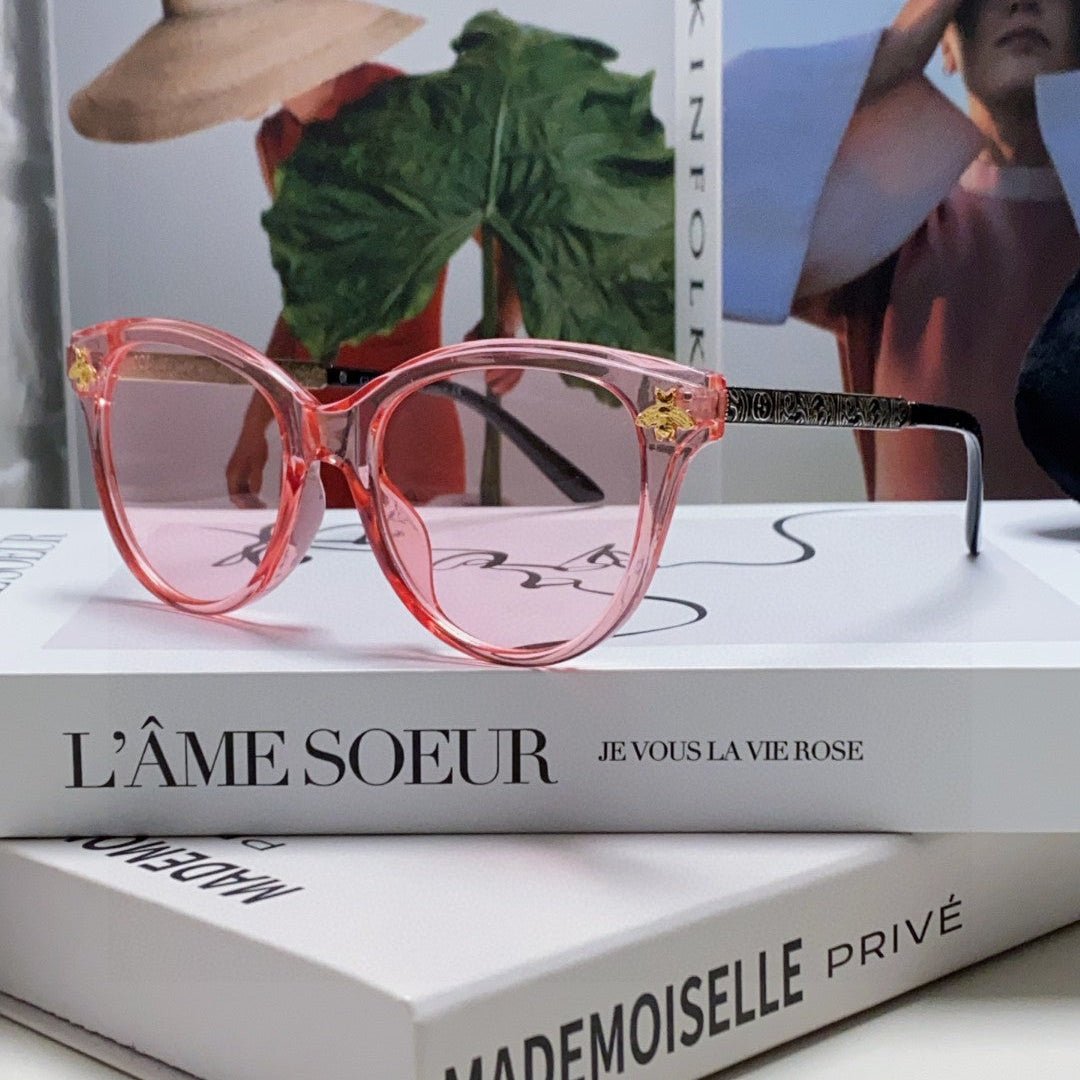 Gucci Pink Cat-eye Sunglasses