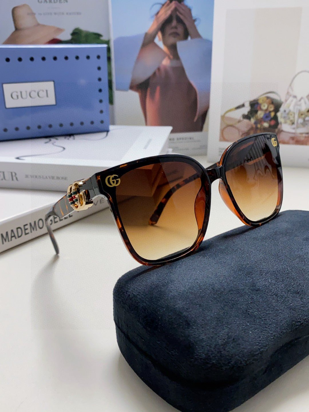 Gucci Tortoise Gradient Sunglasses - Image 18