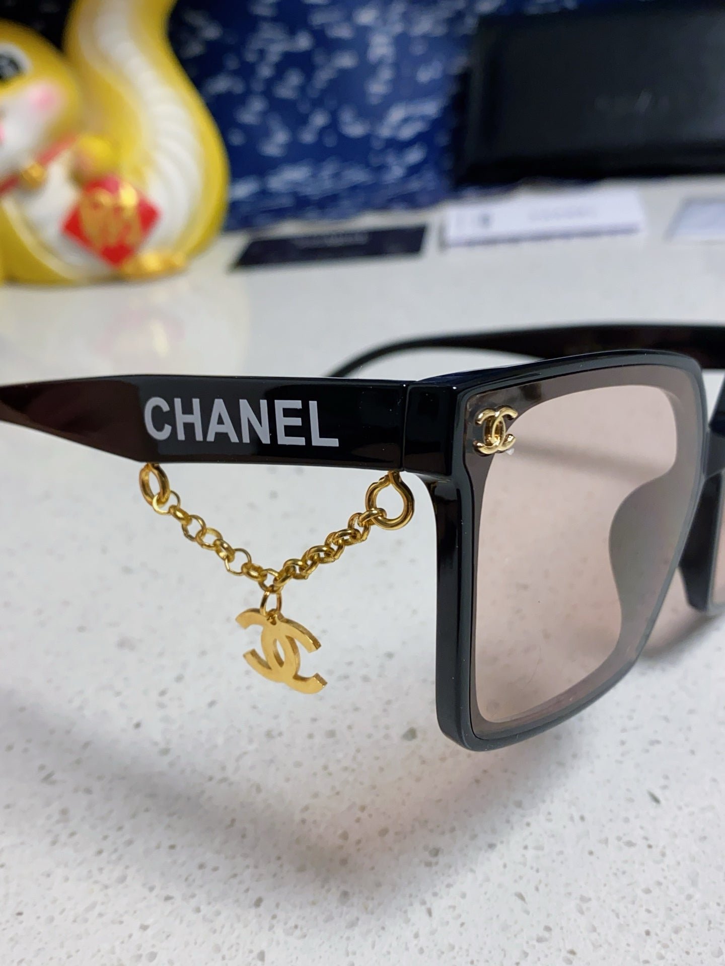 Chanel Chain Square Gradient Shades - Image 8
