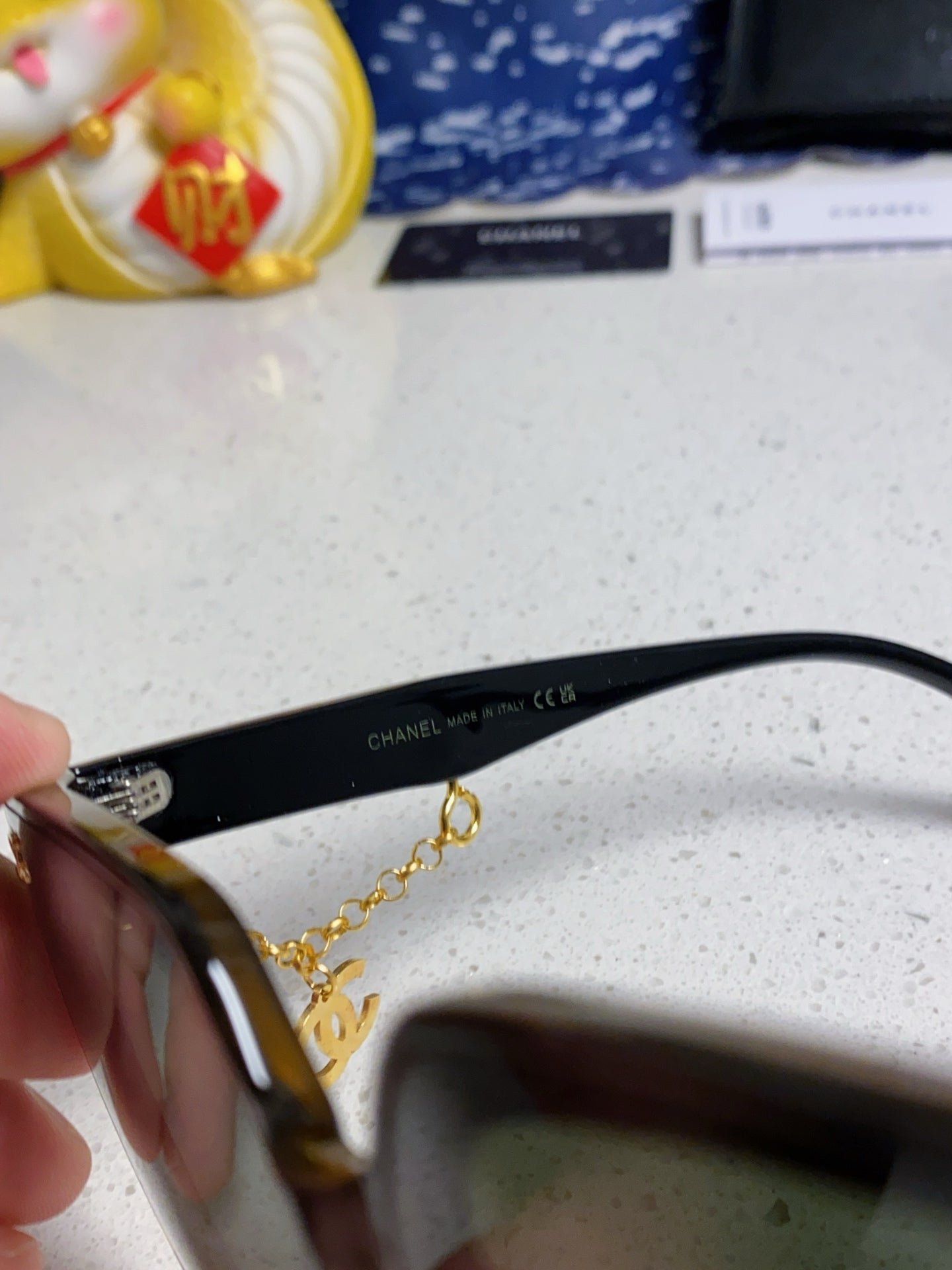 Chanel Square Acetate Sunglasses - Image 10