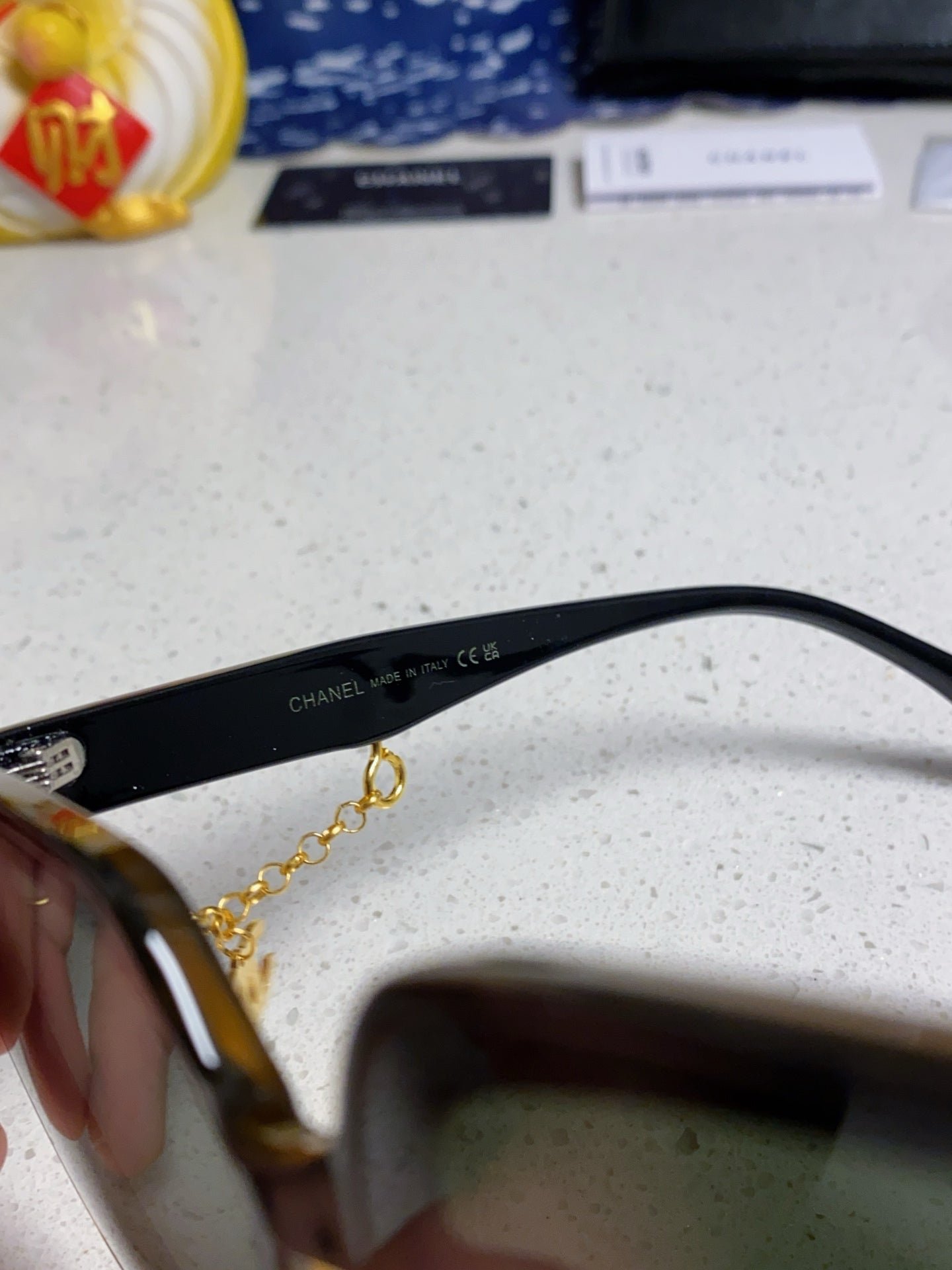 Chanel Square Acetate Sunglasses - Image 4