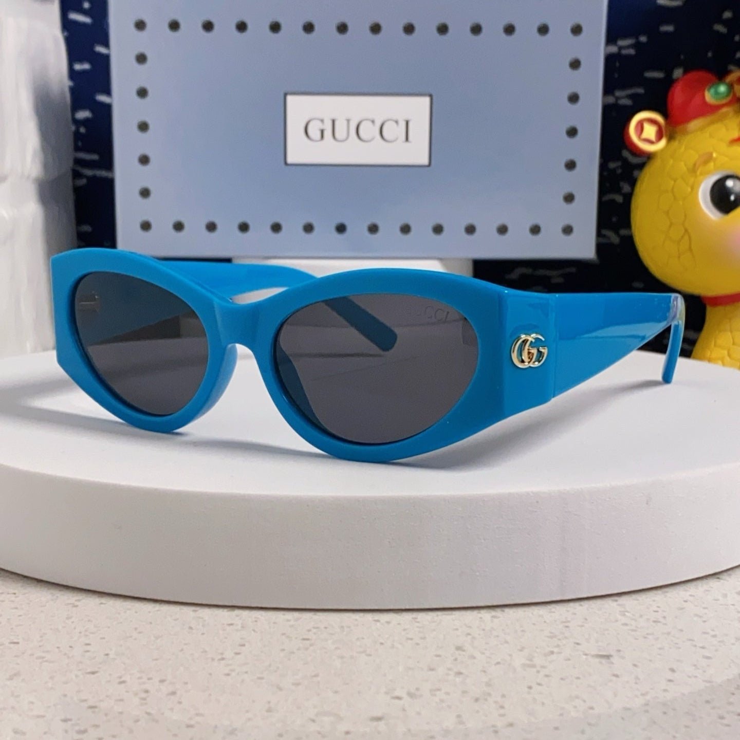 Gucci Blue Acetate Sunglasses