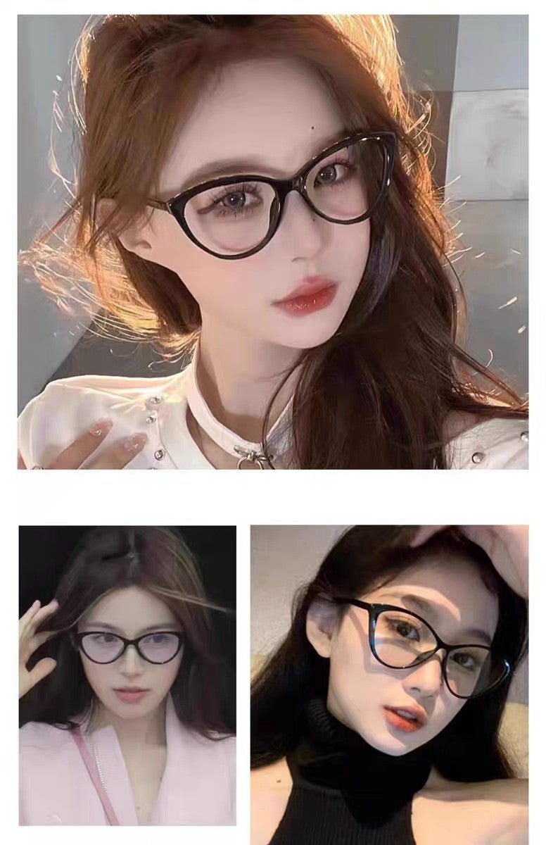Chanel Black Cat-eye Optical Glasses - Image 9