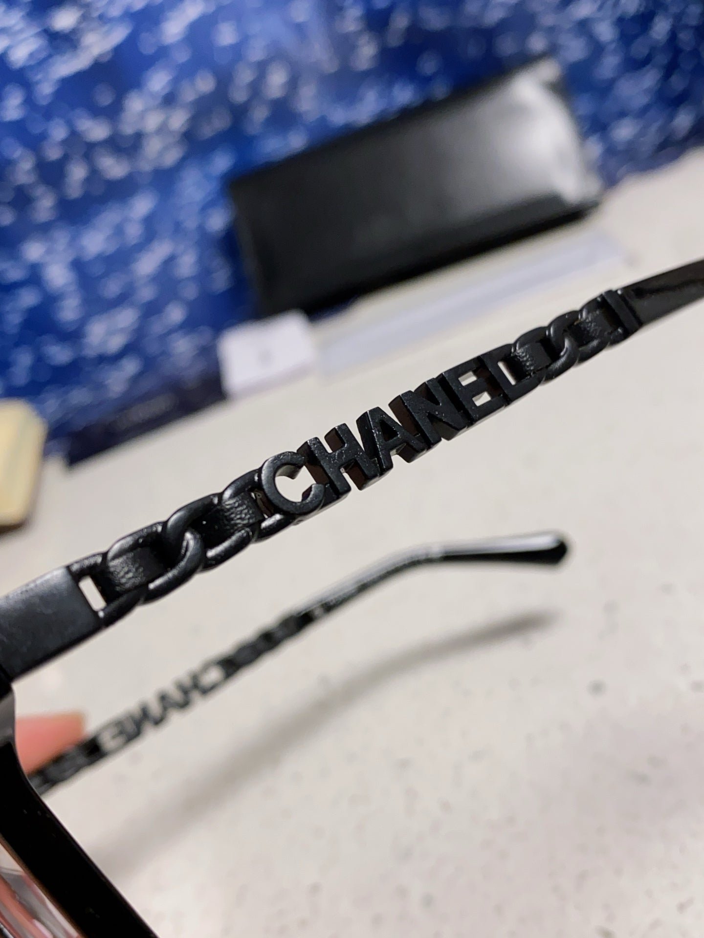 Chanel Metal Chain Optical Glasses - Image 9