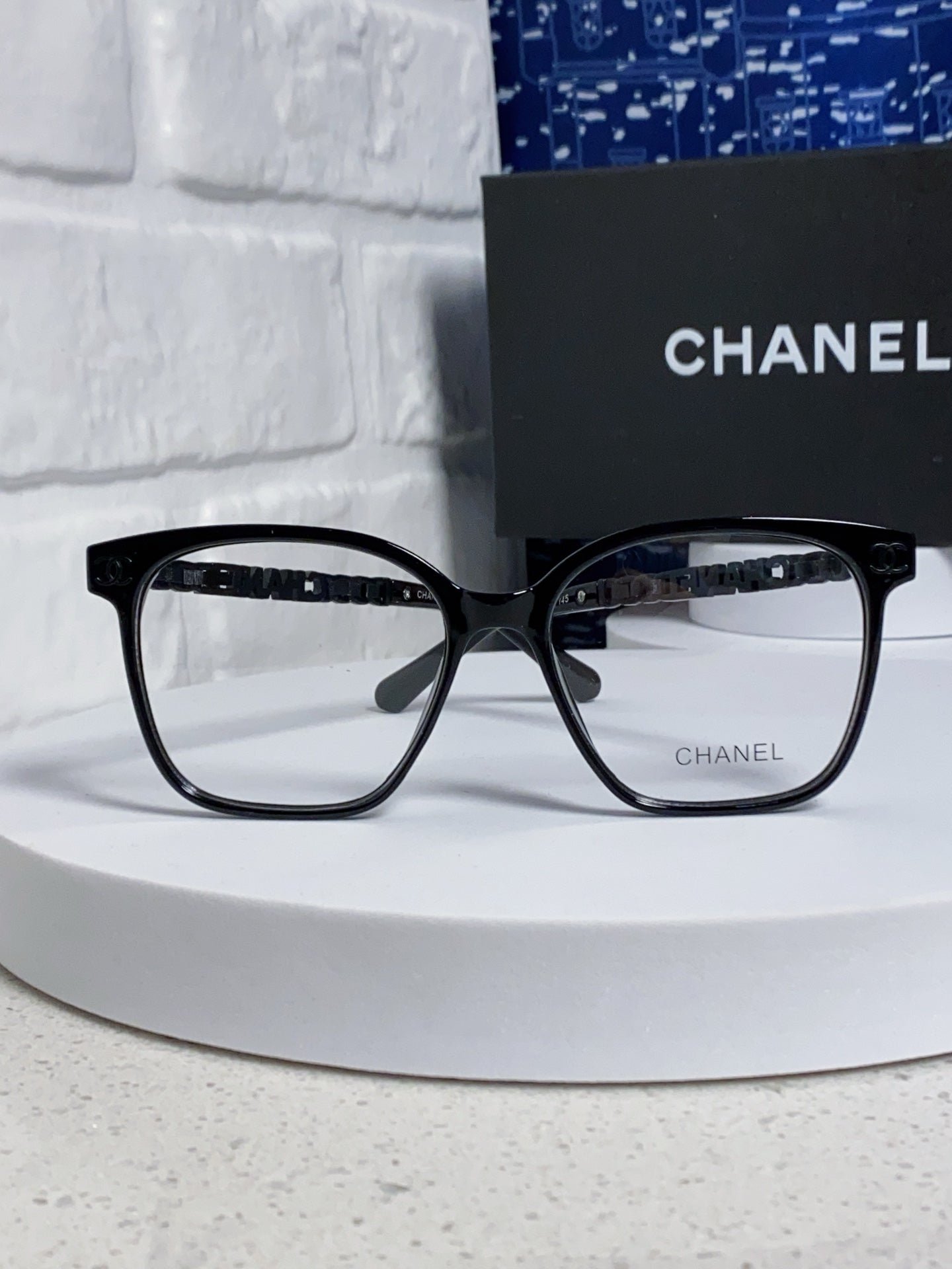 Chanel Metal Chain Optical Glasses - Image 3