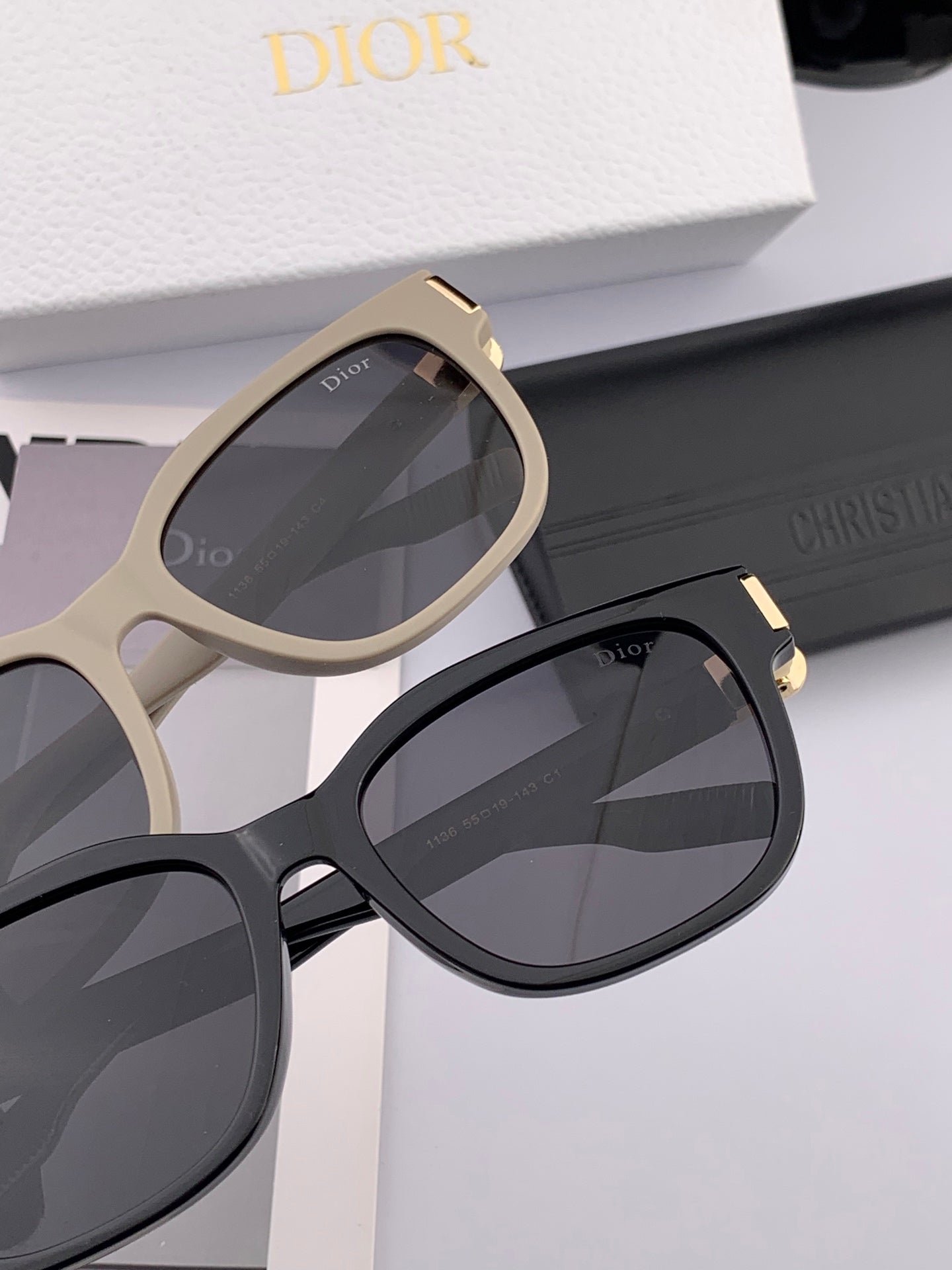 DIOR MONTAIGNE SUNGLASS CD6113 IN ACETATE - Image 7