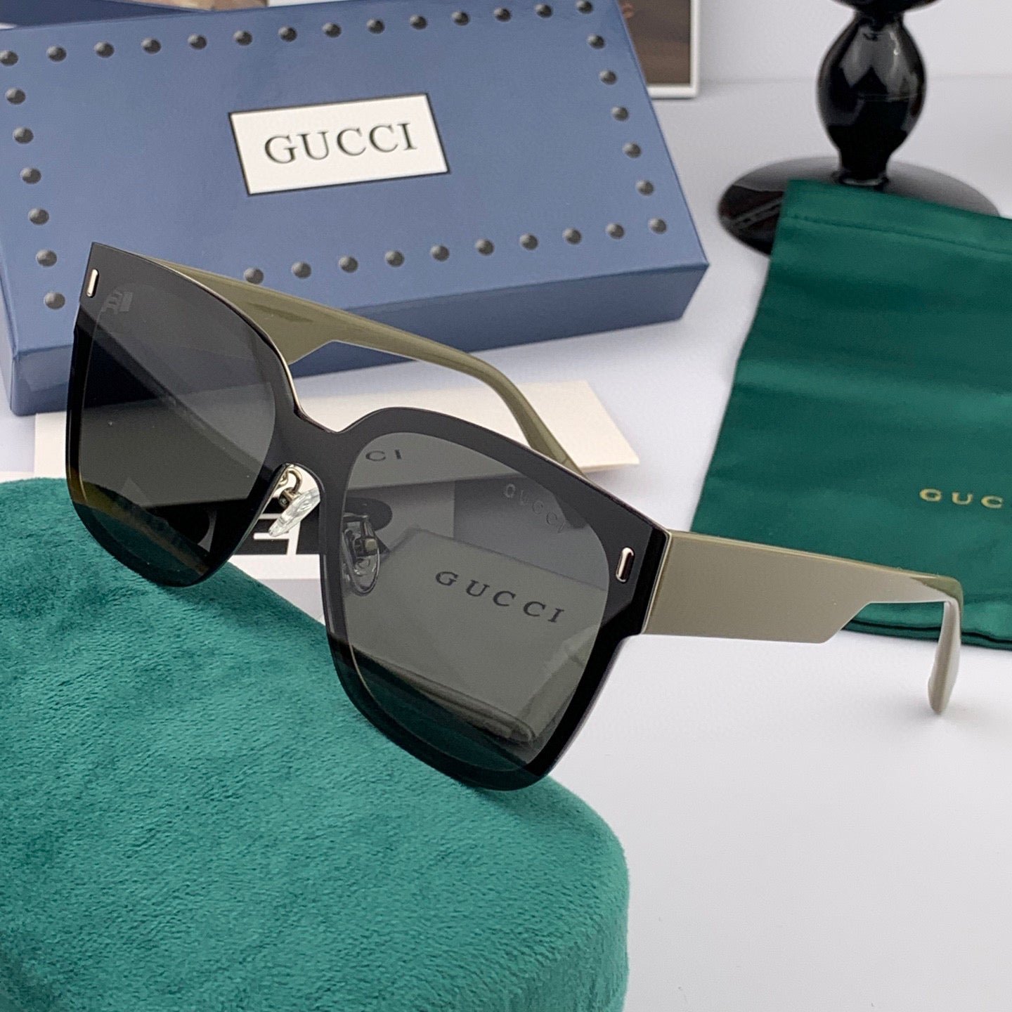 Alternative view of SQUARE FRAME SUNGLASSES G9316 IN ACETATE